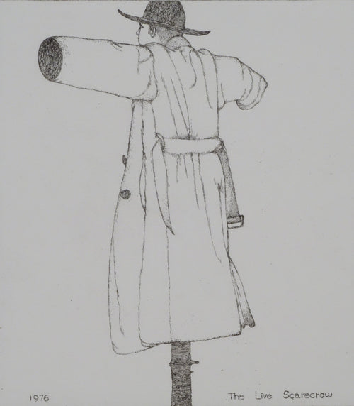 The Live Scarecrow by Art Hansen - Davidson Galleries
