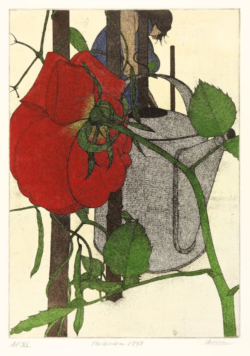 The Garden 1995 by Art Hansen - Davidson Galleries