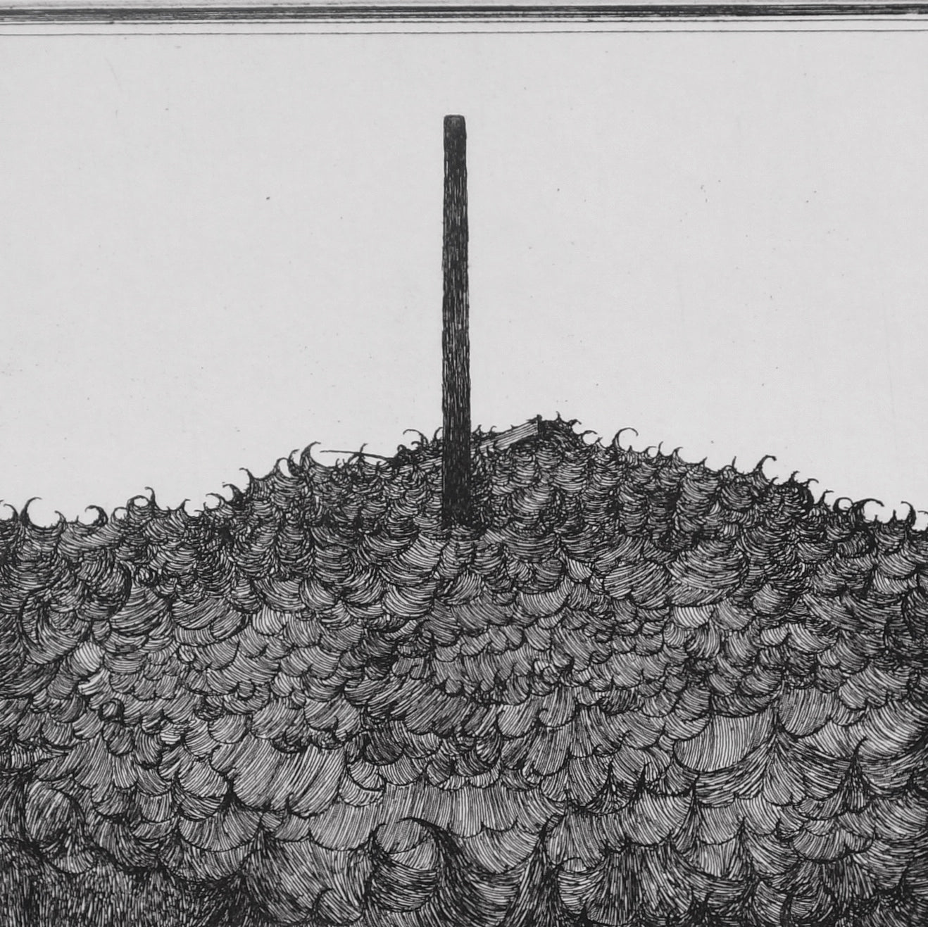 Piling and Fisherman by Art Hansen - Davidson Galleries