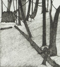 Forest and Man Clearing 1979 by Art Hansen - Davidson Galleries