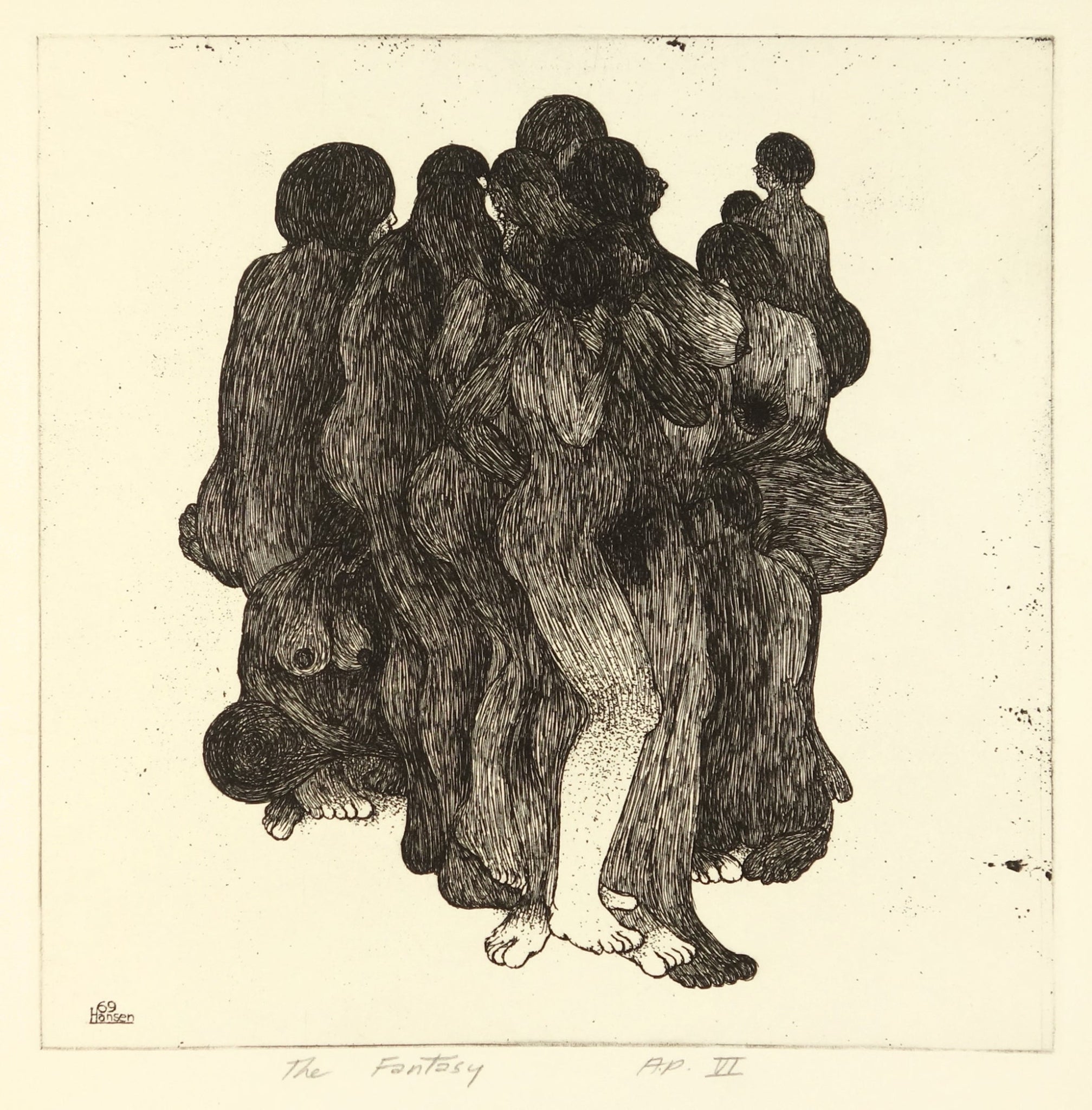The Fantasy (1969) by Art Hansen - Davidson Galleries