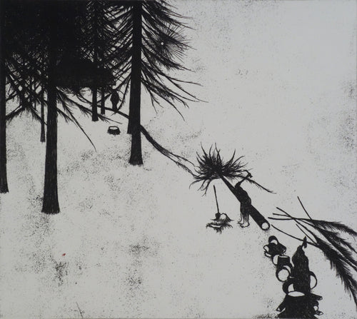 The Island Farm - Winter 1969 by Art Hansen - Davidson Galleries