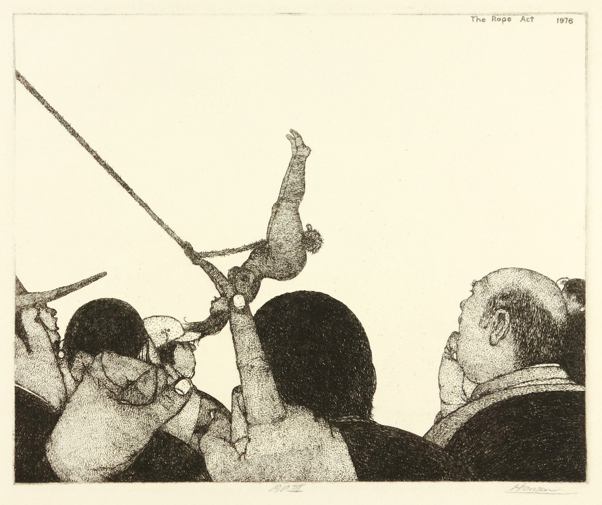 The Rope Act 1976 by Art Hansen - Davidson Galleries