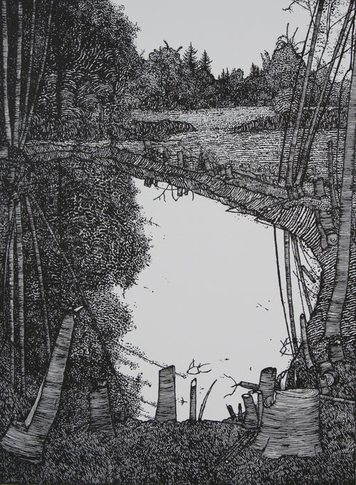 The Pond - October 1979 by Art Hansen - Davidson Galleries