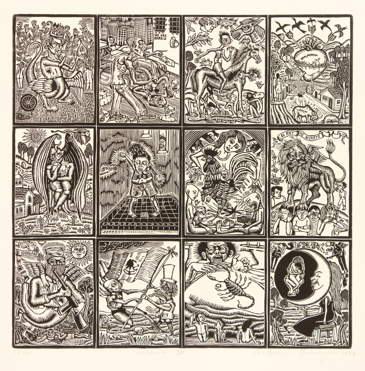 La Loteria IV by Artemio Rodriguez - Davidson Galleries