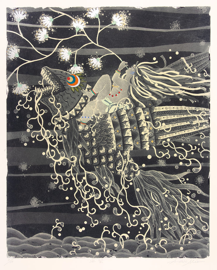 Sea Firefly (海螢) by Mio Asahi - Davidson Galleries