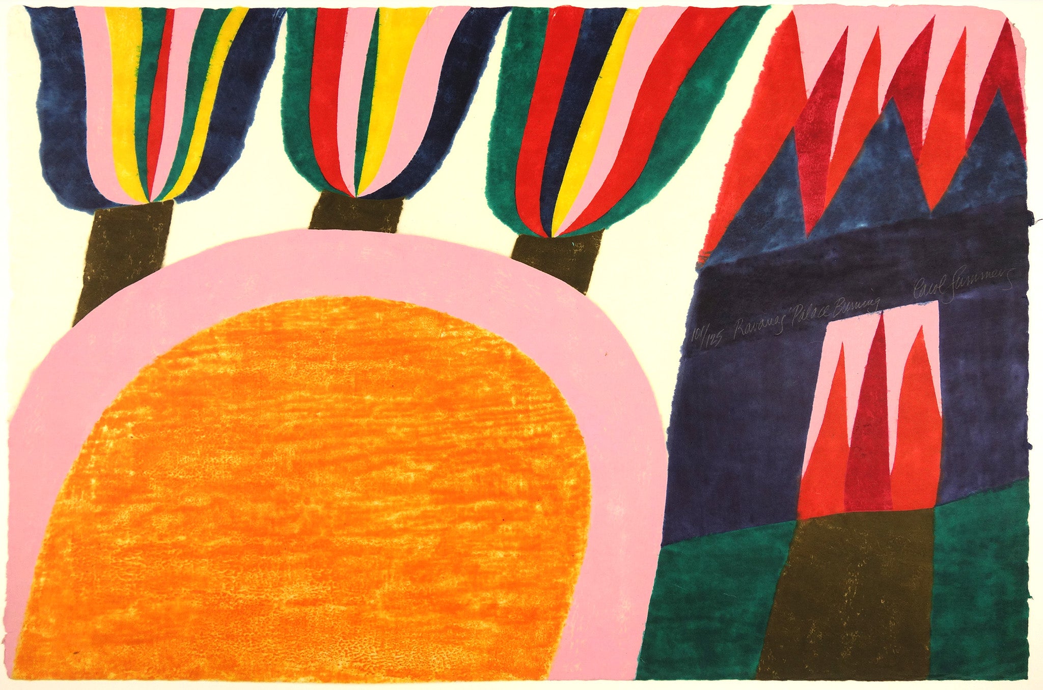 Ravanna's Palace Burning by Carol Summers - Davidson Galleries