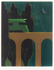 Moon, Viaduct by Lockwood Dennis - Davidson Galleries