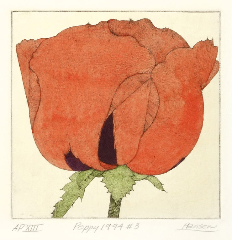 Poppy 1994 #3 by Art Hansen - Davidson Galleries