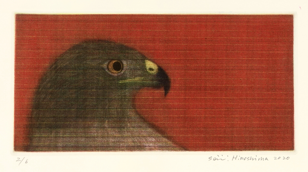 Hawk - Hum (Variation) by Seiichi Hiroshima - Davidson Galleries