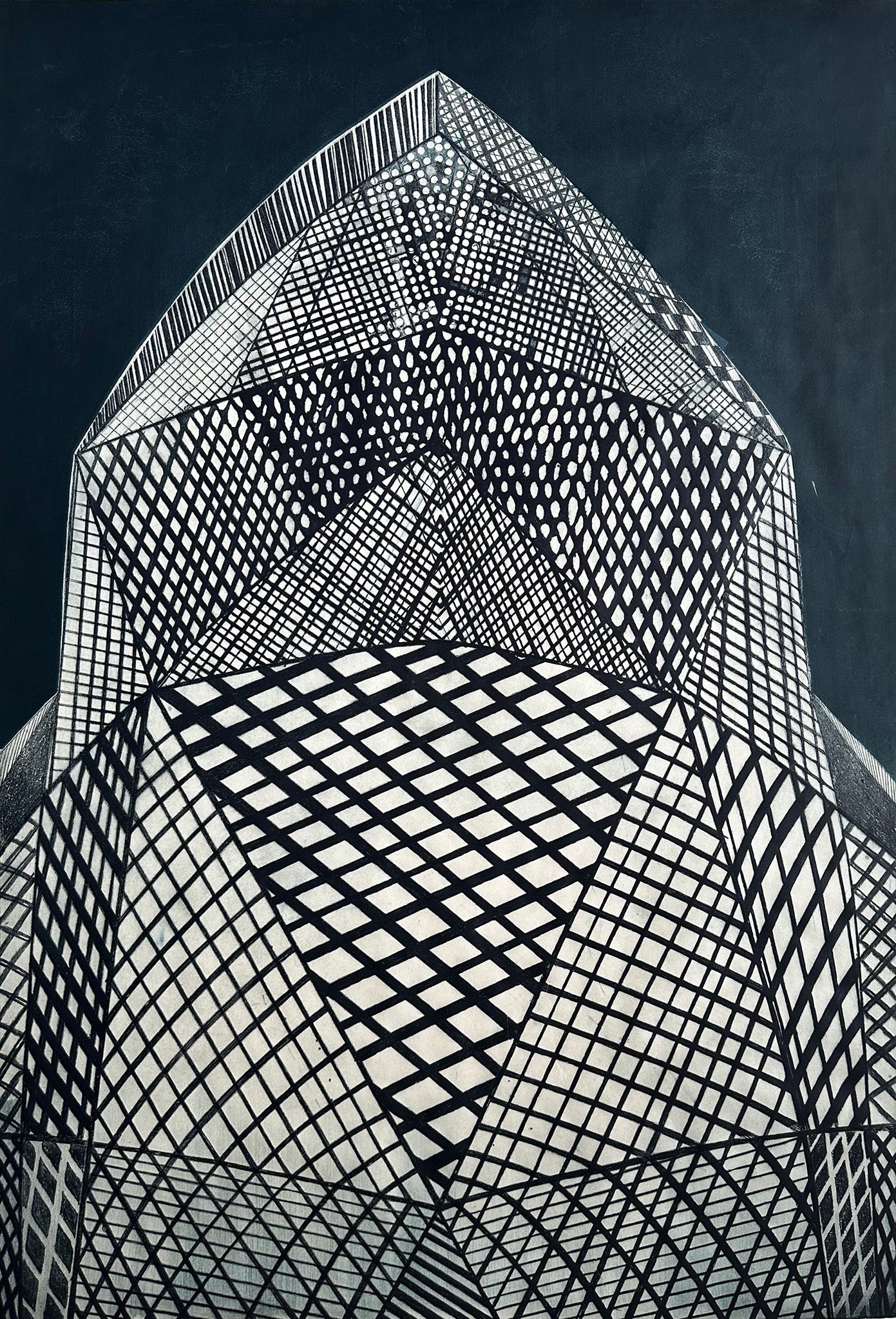 Hidden Lines, Fragile Frameworks (Series) by Jenny Robinson - Davidson Galleries