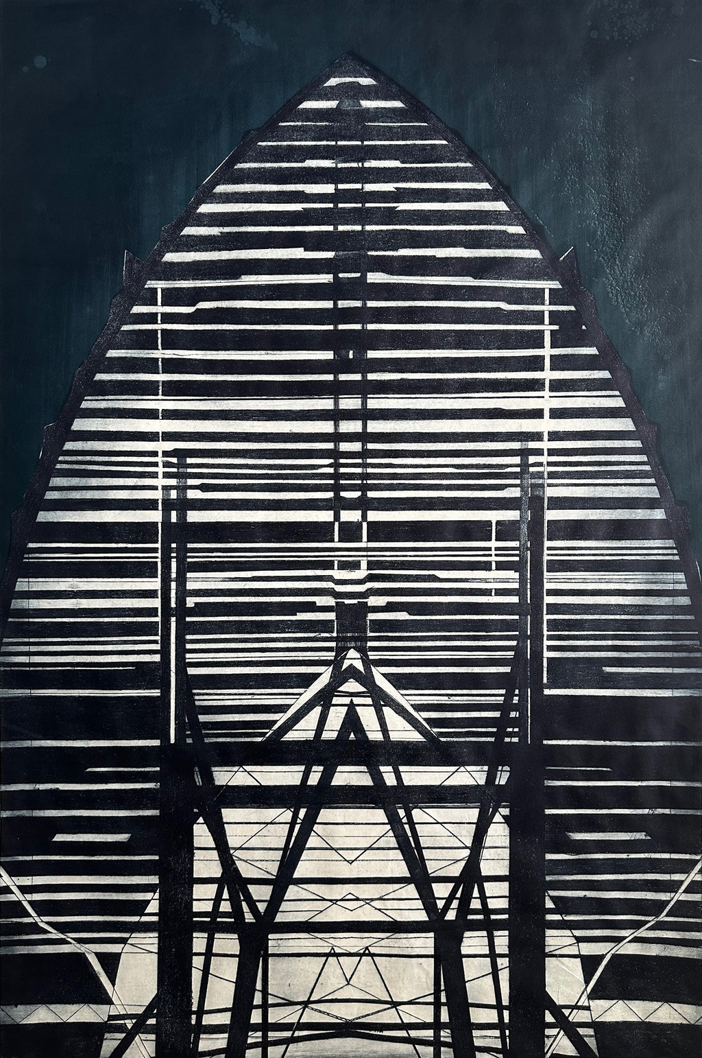 Hidden Lines, Fragile Frameworks (Series) by Jenny Robinson - Davidson Galleries