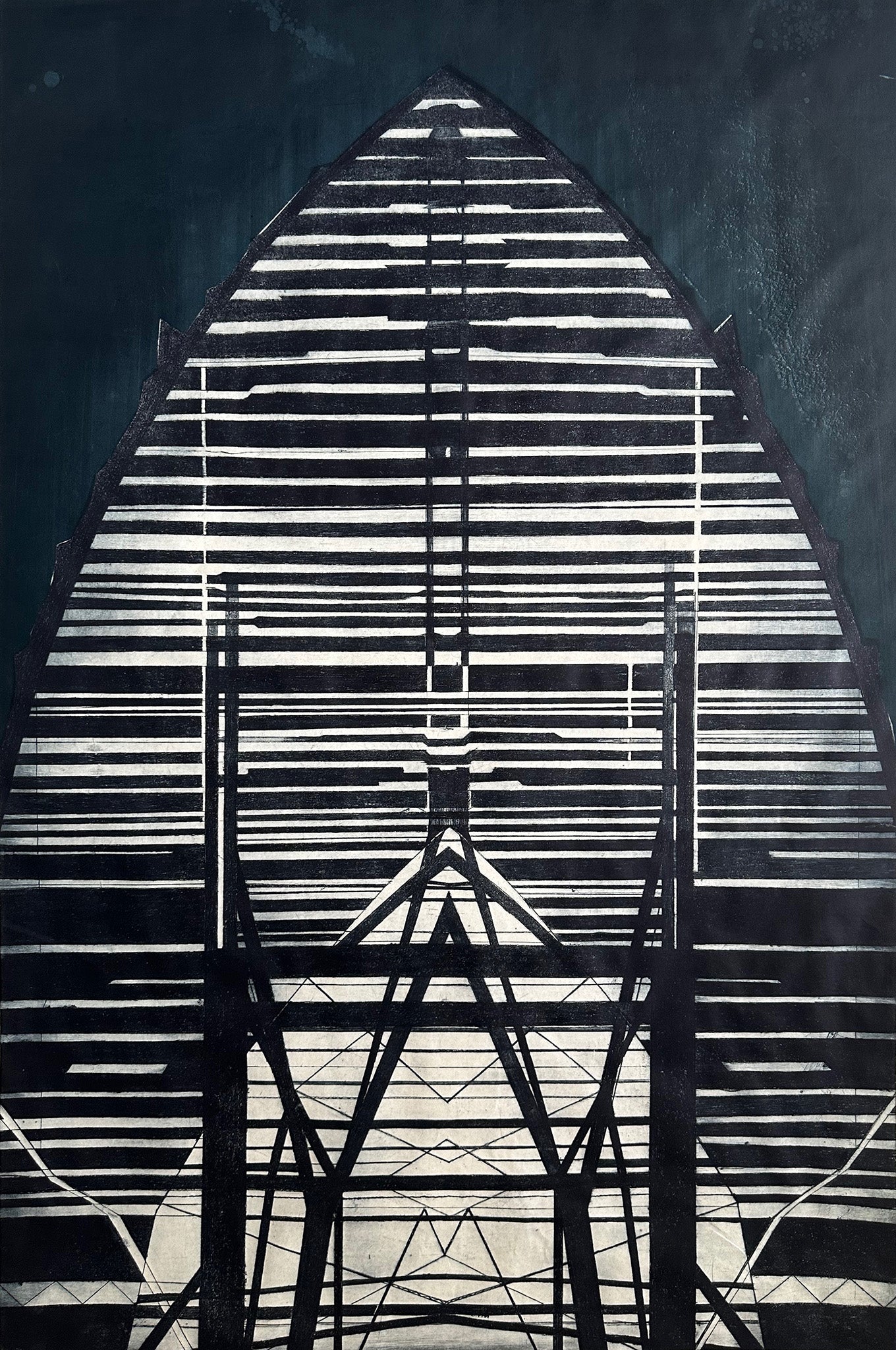 Hidden Lines, Fragile Frameworks (Series) by Jenny Robinson - Davidson Galleries