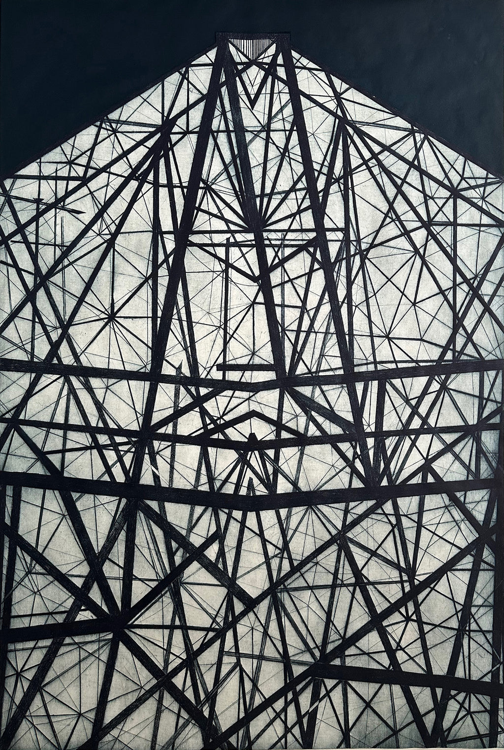 Hidden Lines, Fragile Frameworks (Series) by Jenny Robinson - Davidson Galleries