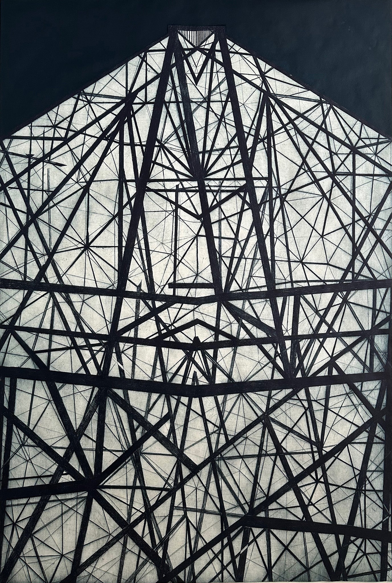 Hidden Lines, Fragile Frameworks (Series) by Jenny Robinson - Davidson Galleries