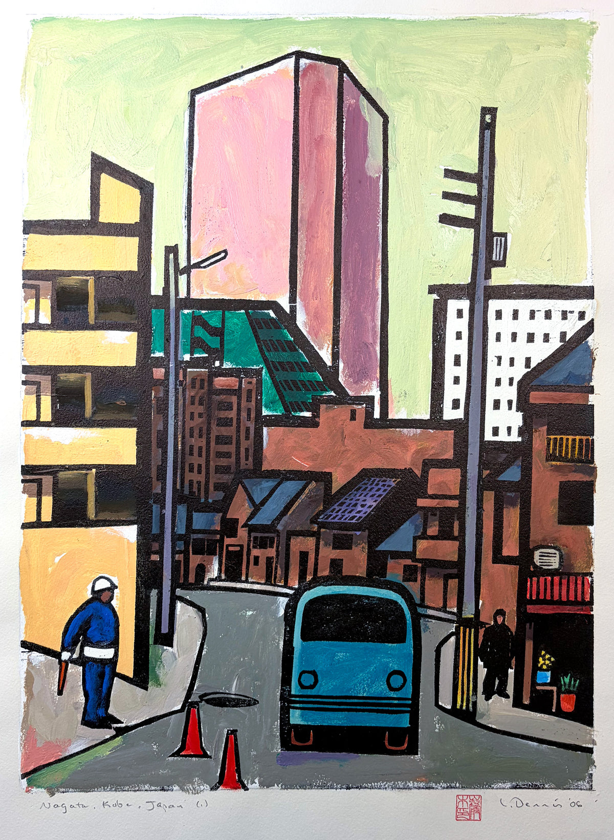 Nagata, Kobe, Japan (1) by Lockwood Dennis - Davidson Galleries