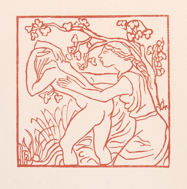 Chloe Washing Daphnis in the Cave of the Nymphs by Aristide Maillol - Davidson Galleries