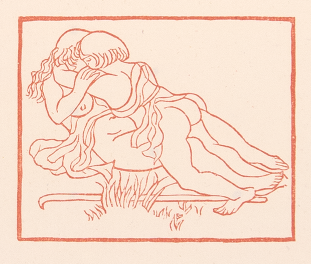 Daphnis and Chloe Embrace One Another by Aristide Maillol - Davidson Galleries