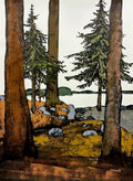 Trees Above the Cliff by Robert Connell - Davidson Galleries
