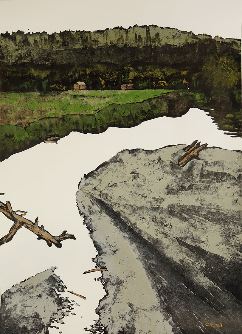 Sand Spit on the River by Robert Connell - Davidson Galleries