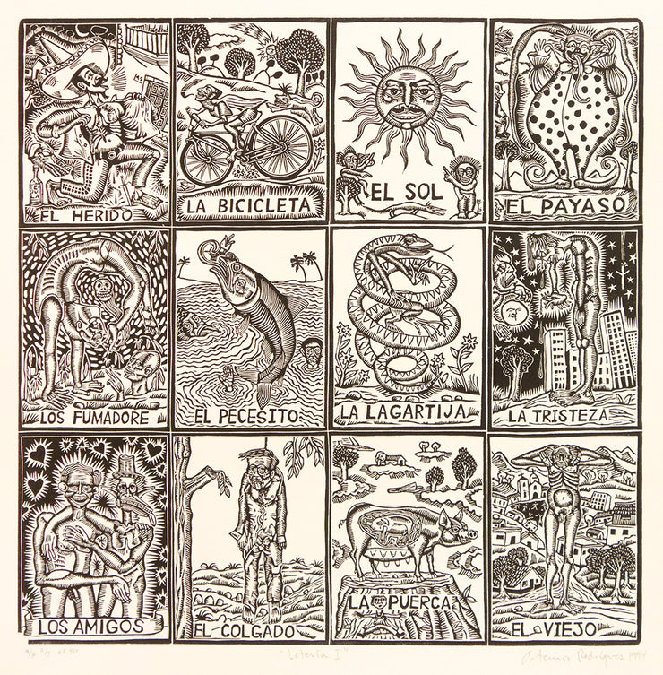 La Lotería I by Artemio Rodriguez - Davidson Galleries