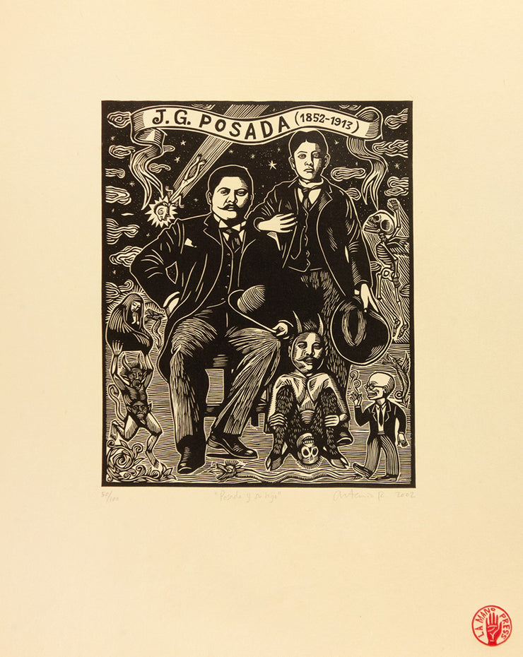 Posada y su Hijo (Posada and His Son) by Artemio Rodriguez - Davidson Galleries