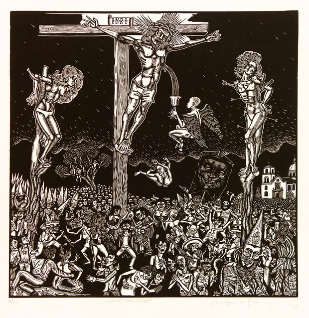 Crucifixion (Night) by Artemio Rodriguez - Davidson Galleries