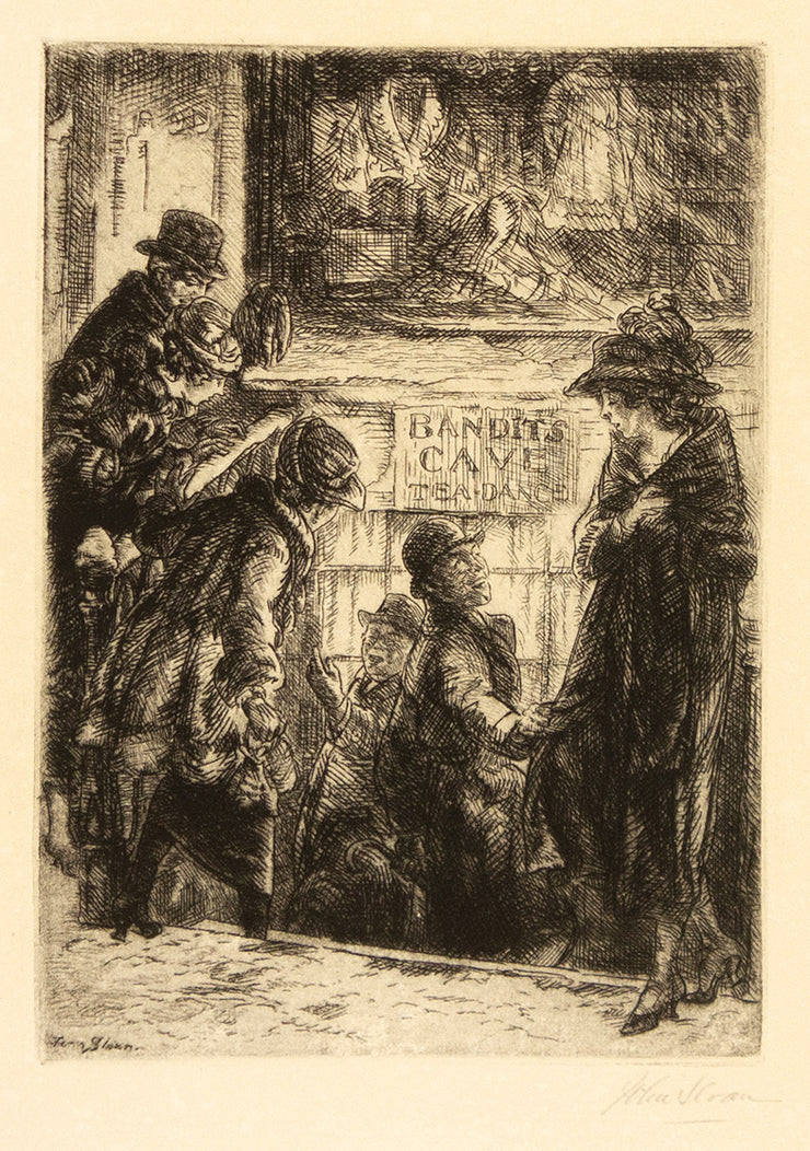 Bandit's Cave by John Sloan - Davidson Galleries