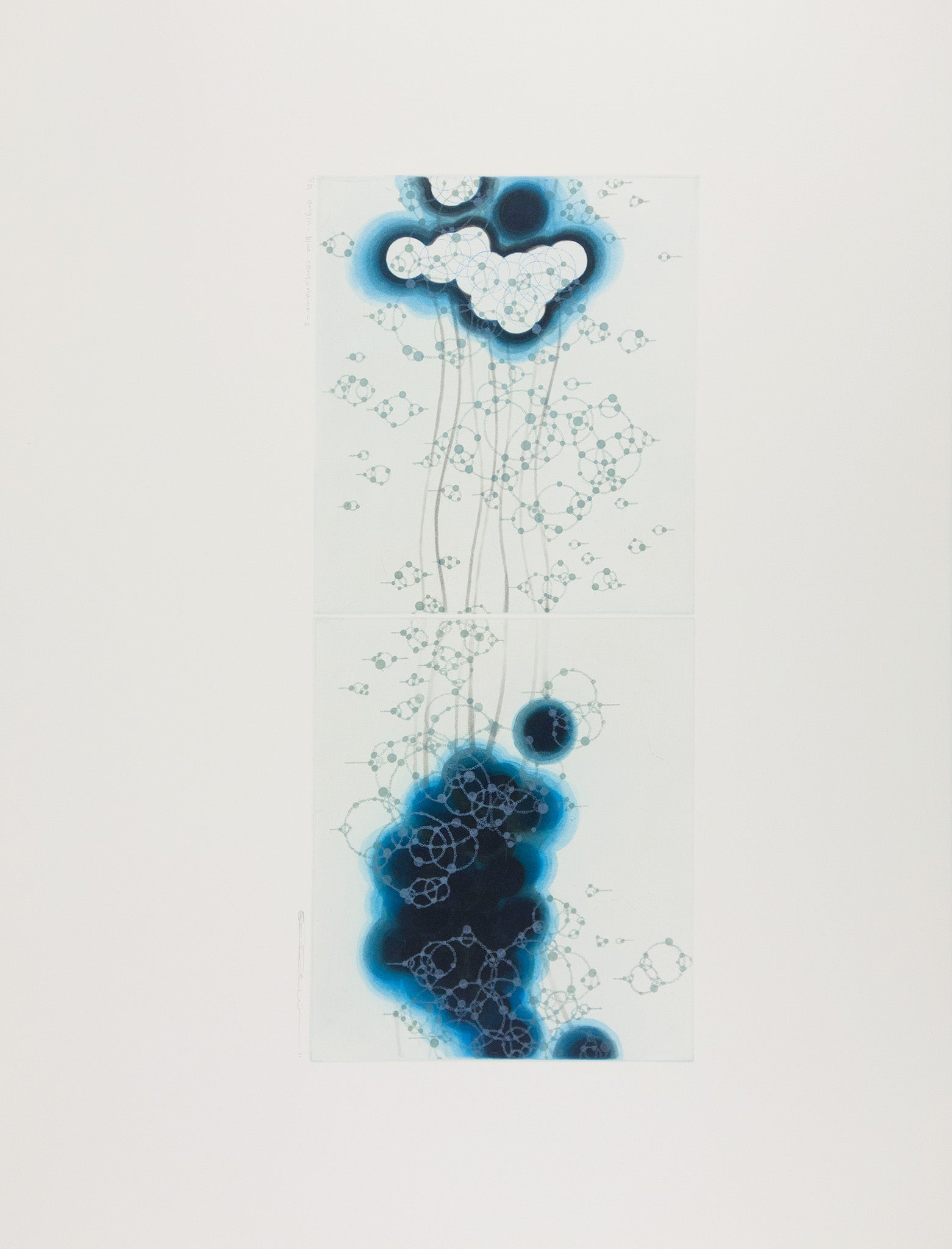 Origin-Blue Consonant-2 by Seiko Tachibana - Davidson Galleries