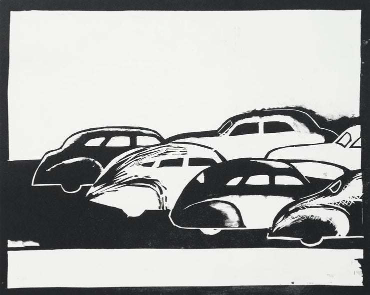 Parked Cars by Lockwood Dennis - Davidson Galleries