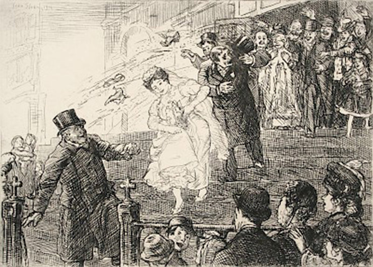 The Little Bride by John Sloan - Davidson Galleries