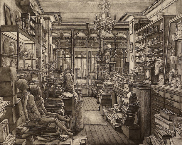 Le Magasin De Robert Capia by Erik Desmazières - Davidson Galleries