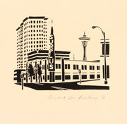 Seattle Skyline Portfolio (Suite of 5 serigraphs) by Patrick Anderson - Davidson Galleries