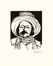 Samuel Palmer, after the Watercolor by Walter by Leonard Baskin - Davidson Galleries
