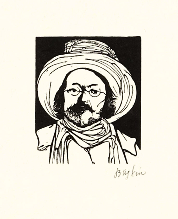Samuel Palmer, after the Watercolor by Walter by Leonard Baskin - Davidson Galleries