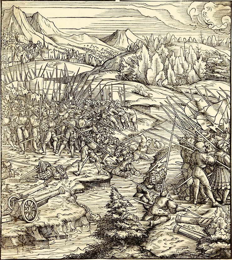 Unidentified Scene (Illustration for Der Weisskönig) by Leonhard Beck - Davidson Galleries