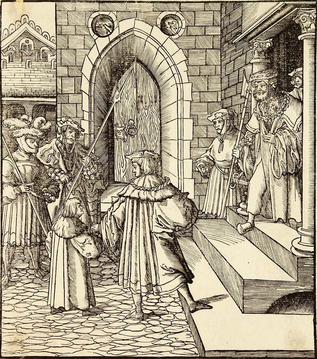 The Abduction of the White King's Son by the Brown Party by Leonhard Beck - Davidson Galleries