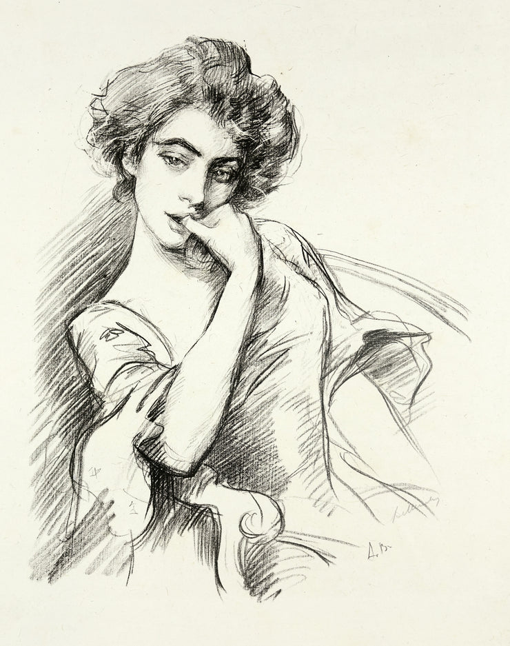 Nini Fleury by Albert de Belleroche - Davidson Galleries