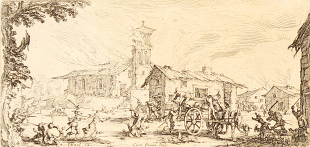 Les Petites Misères de la Guerre (Complete Set of 7 Etchings) by Jacques Callot - Davidson Galleries