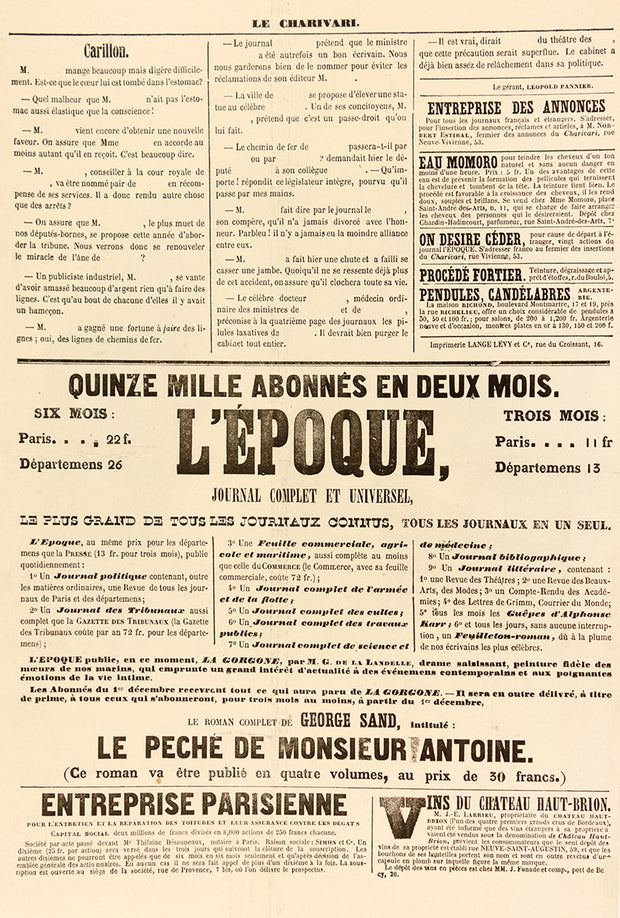 Une Consultation Scientifique by Honoré Daumier - Davidson Galleries