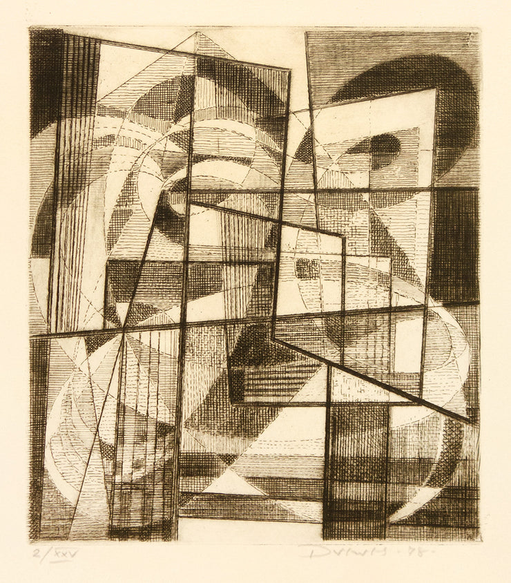 Laocoon - Contrasting Rhythms by Werner Drewes - Davidson Galleries