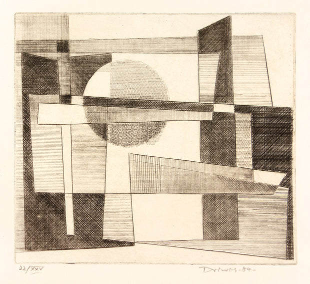 Enclosed Circle by Werner Drewes - Davidson Galleries