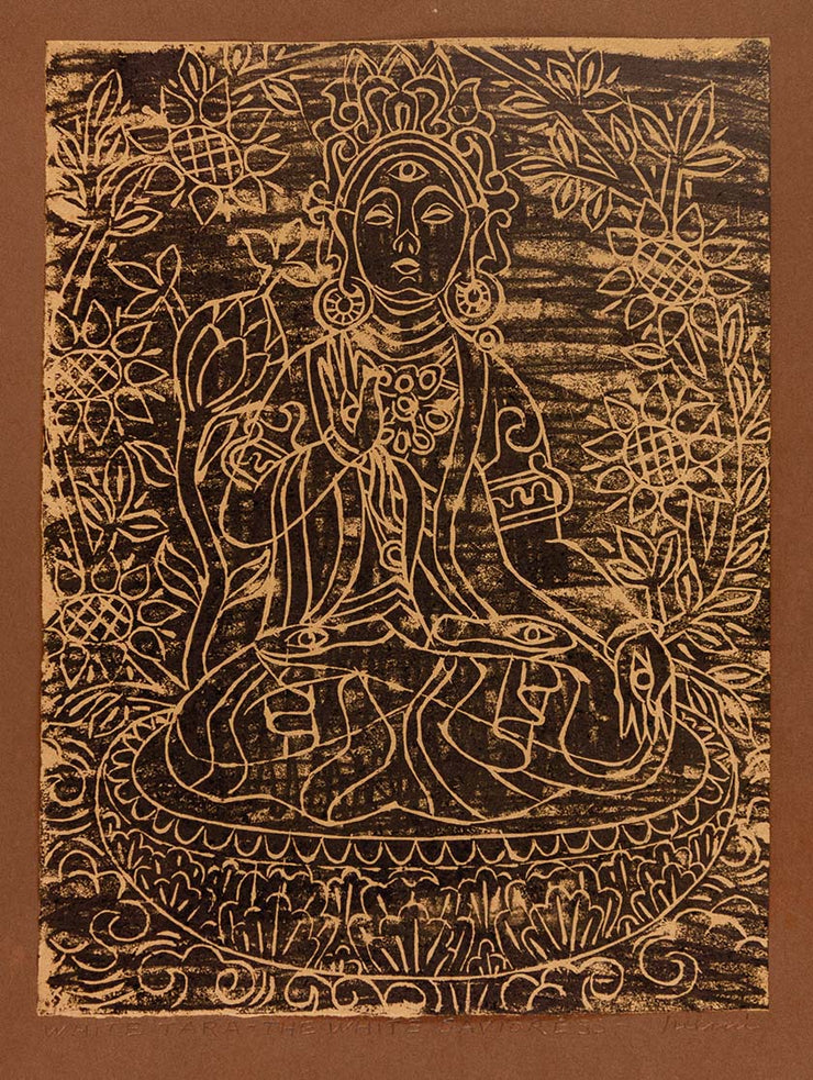 White Tara - The White Savioress by Helmi Dagmar Juvonen - Davidson Galleries