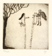 The Alchemy of Love Artist Book (Portfolio of 25 Drypoints) by Michèle Landsaat - Davidson Galleries