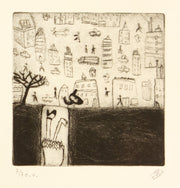 The Alchemy of Love Artist Book (Portfolio of 25 Drypoints) by Michèle Landsaat - Davidson Galleries