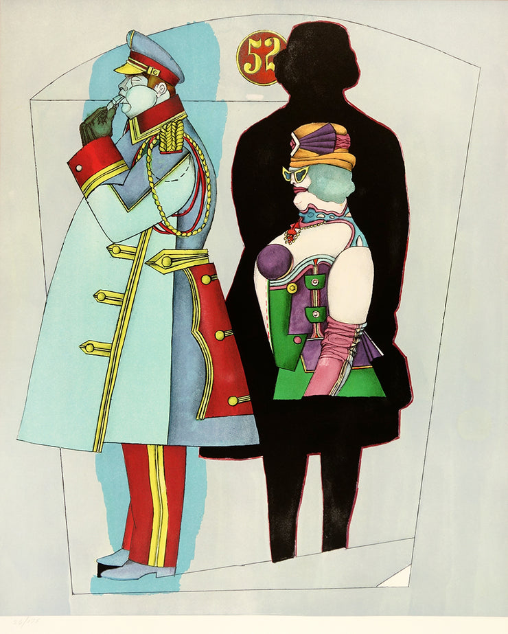 Fifth Avenue by Richard Lindner - Davidson Galleries