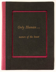 Only Human (Bound book of 17 mezzotints) by Carrie Lingscheit - Davidson Galleries