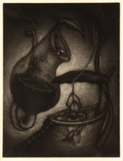 Only Human (Bound book of 17 mezzotints) by Carrie Lingscheit - Davidson Galleries