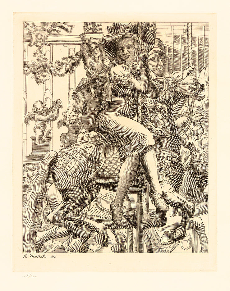 Merry-Go-Round by Reginald Marsh - Davidson Galleries