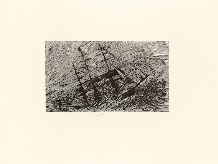 Gold Rush (Portfolio of 25 Wood Engravings) by Barry Moser - Davidson Galleries